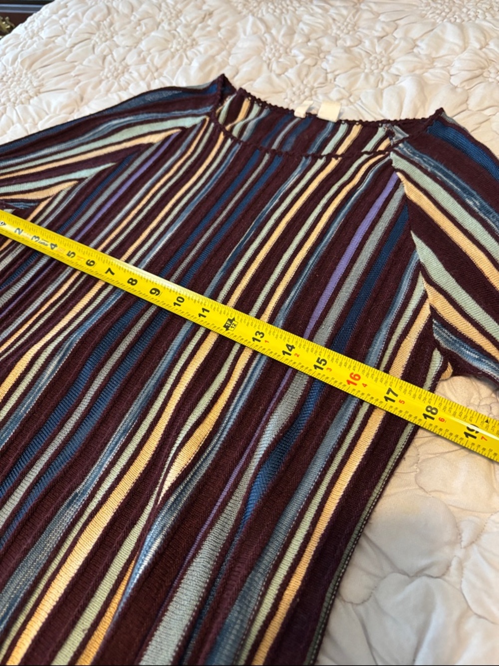 Anthropologie Moth Striped Sweater Dress - Picture 8 of 11